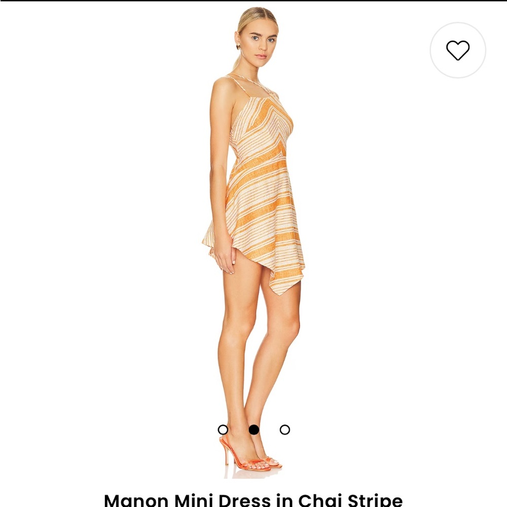 L’academie linen dress revolve